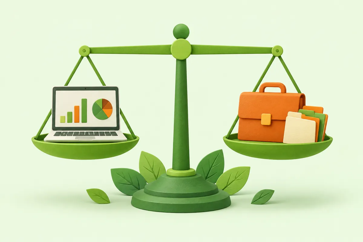 Illustration : Expert-comptable en ligne ou logiciel ?
