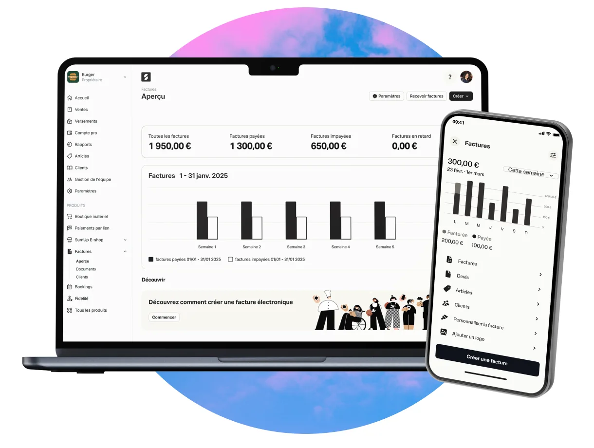 SumUp : visuel de présentation